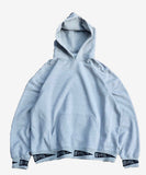 RIB PULL-OVER HOODIE