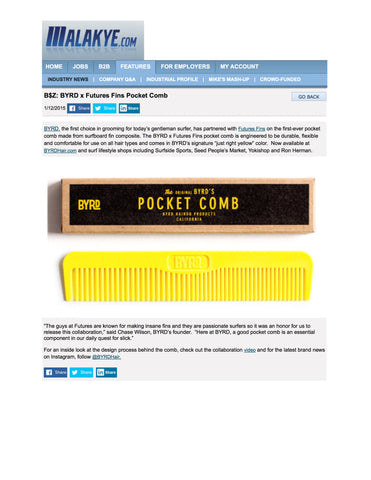 MALAKYE COMB
